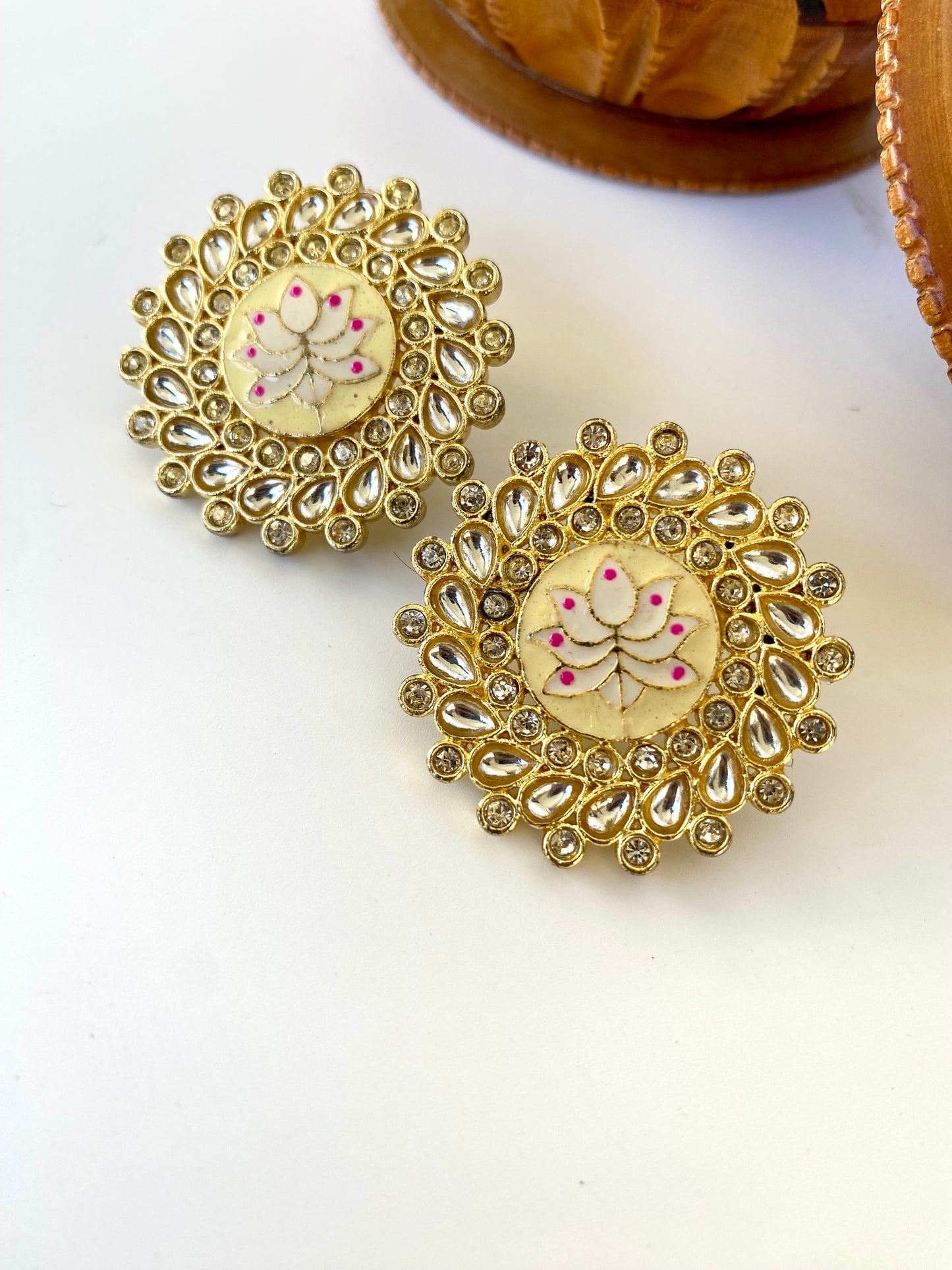 Indian Meena Studs