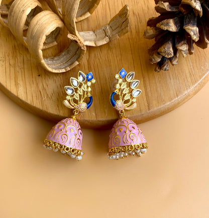 Indian Peacocks Jhumki