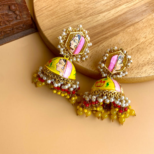 Indian Rajasthani Jhumki