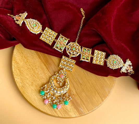 Kundan Indian Head Band